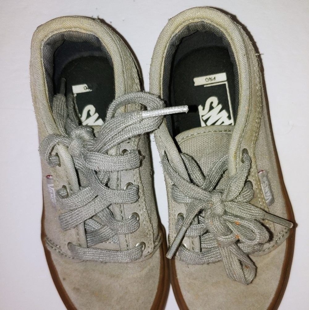 Vans Pro Skateboard Suede Leather Shoes Youth 12